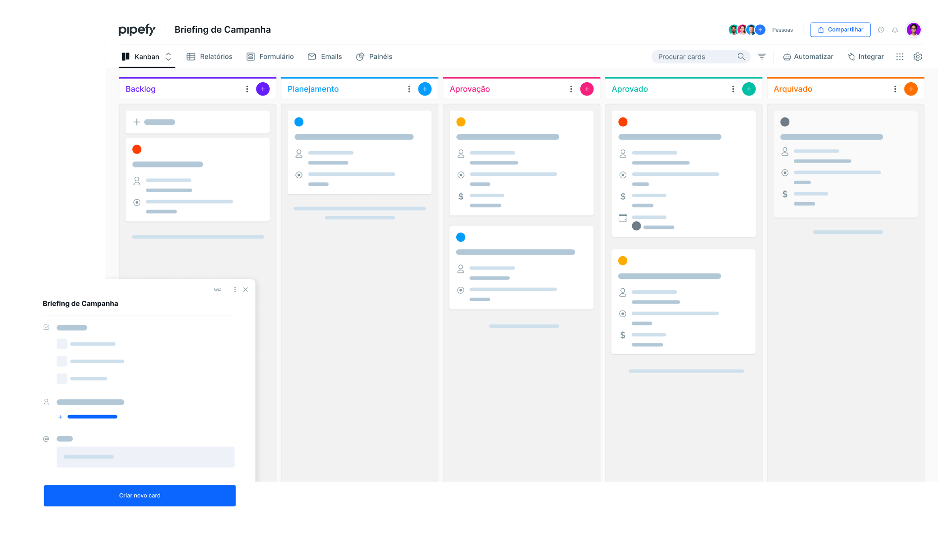 Briefing de Campanha - Pipefy