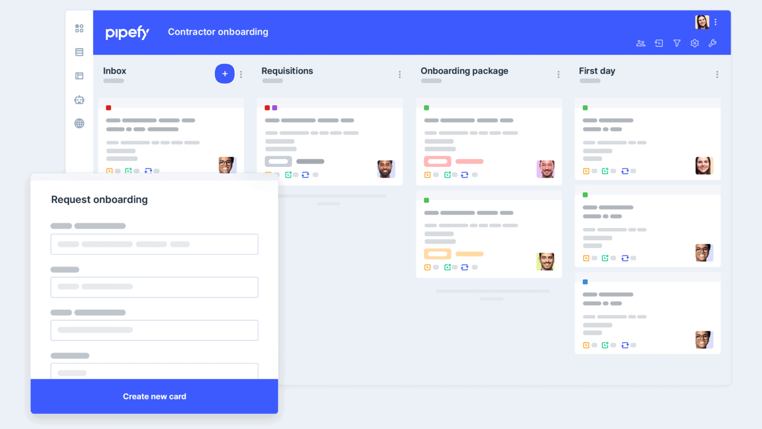 Contractor onboarding template