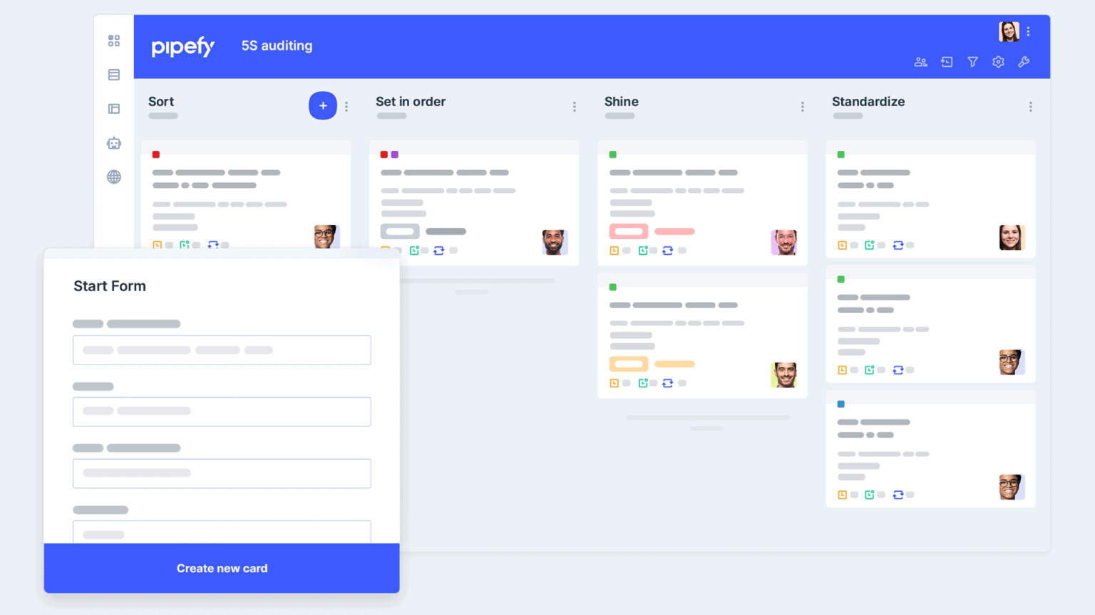 5S Auditing template