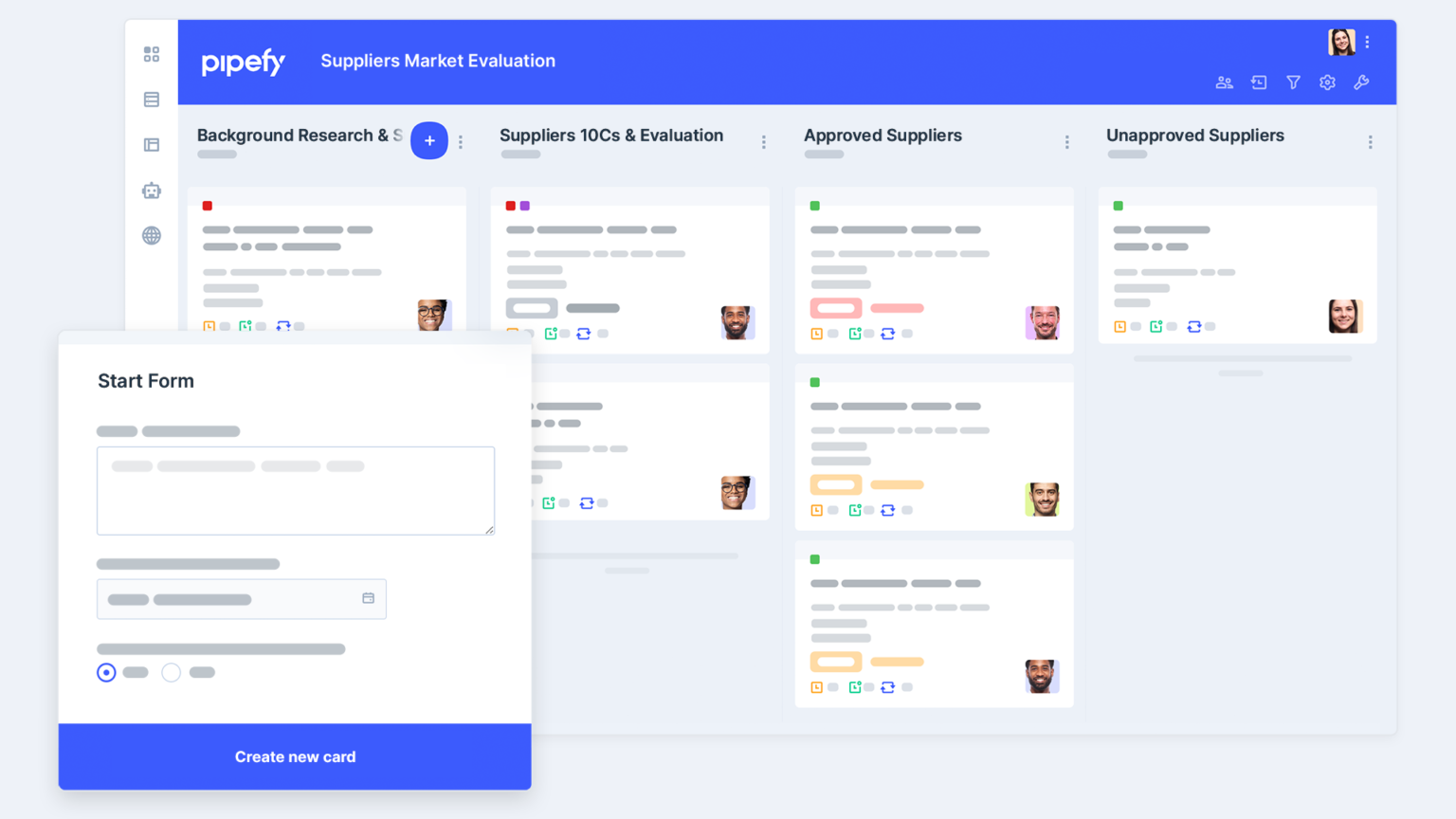 Supplier Market Analysis template