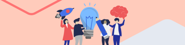 Getting new ideas to solve problems.