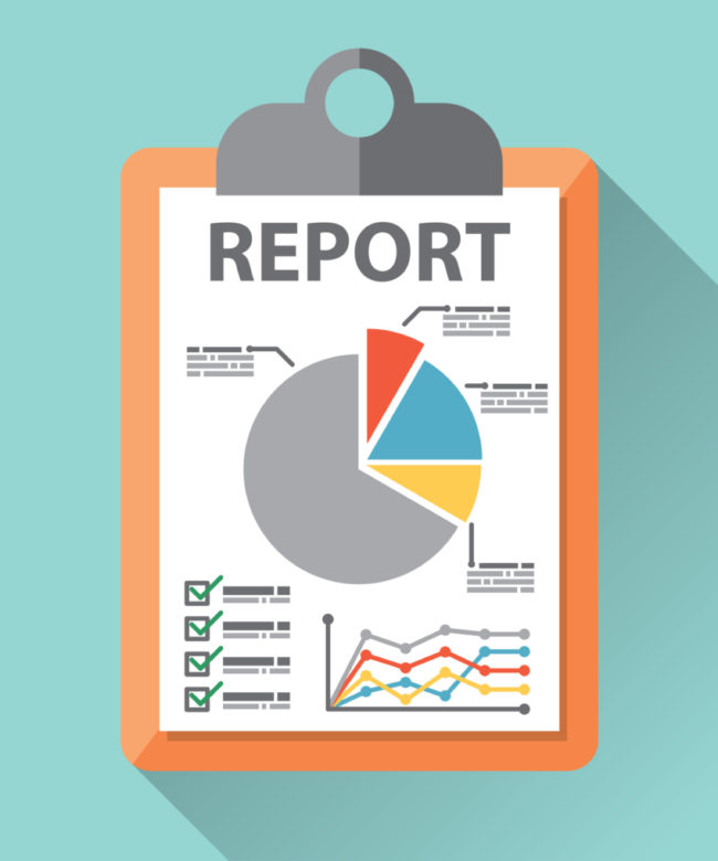 Creating reports and setting goals