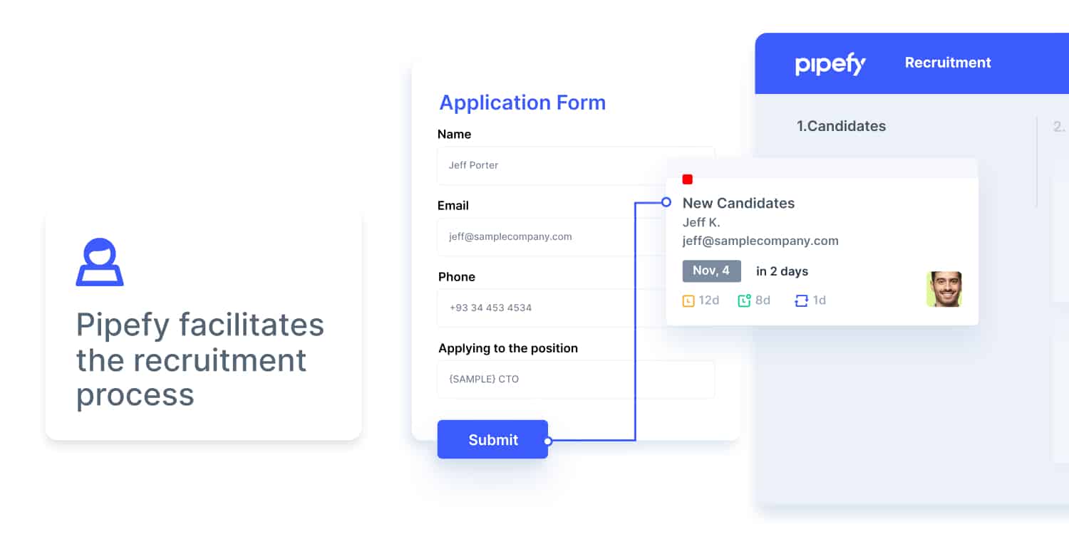 Pipefy solutions for streamlined recruiting