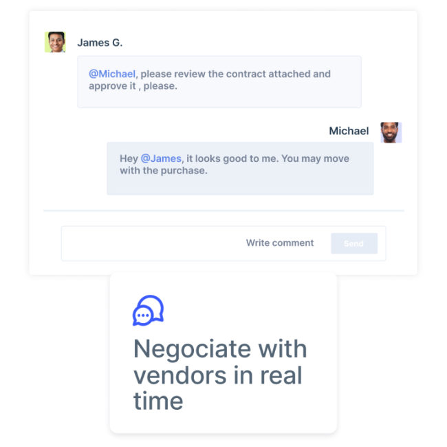 negotiating with vendors is one part of the procurement process