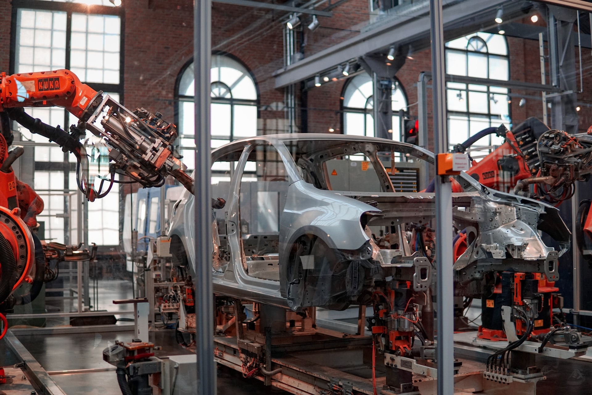 automation in an automobile assembly line