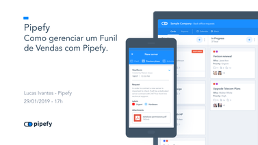 Funil de vendas - Controle as oportunidades e veja o estado do funil