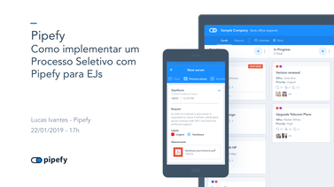 Processo Seletivo com Pipefy - Gerencie inscrições, dinâmicas e entrevistas