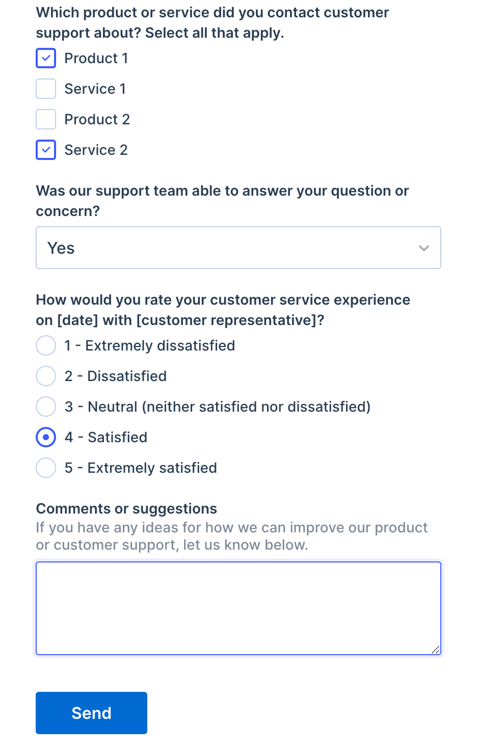 Top Customer Satisfaction Survey Questions & Template