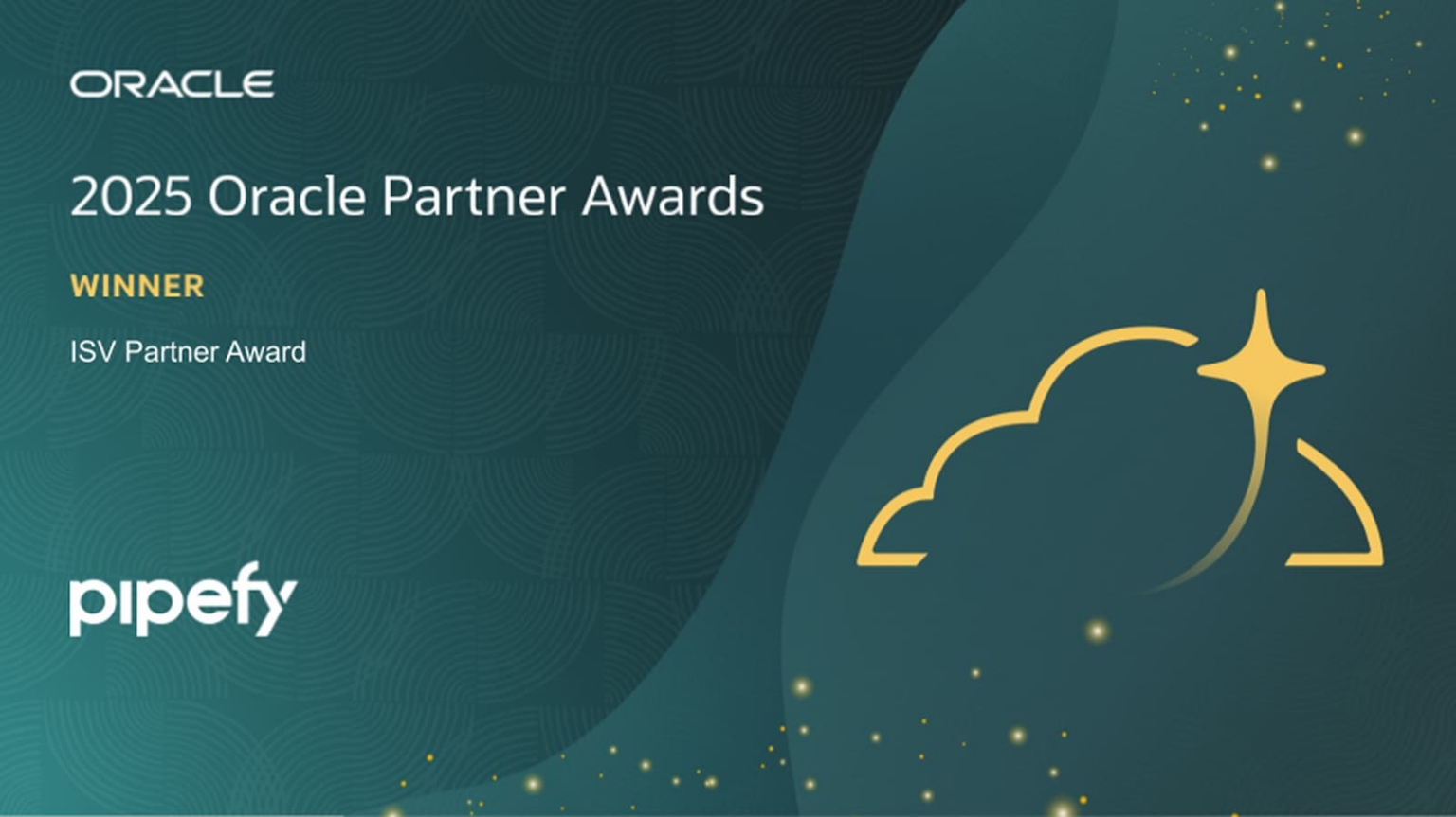 Pipefy é reconhecida com o Prêmio Oracle