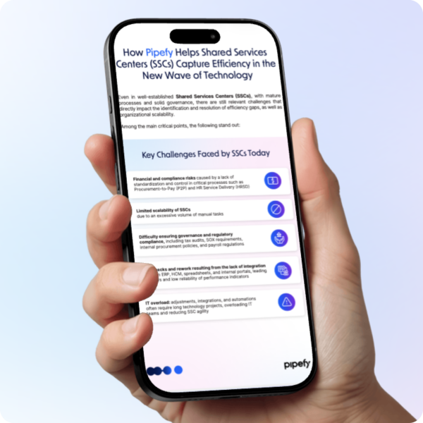 How Pipefy Helps Shared Services Centers (SSCs) Capture Efficiency in the New Wave of Technology