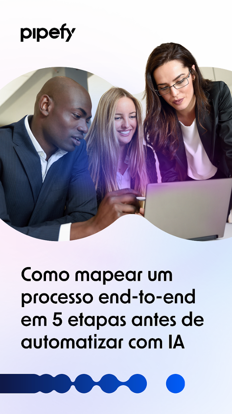 Como mapear um processo end-to-end em 5 etapas antes de automatizar com IA