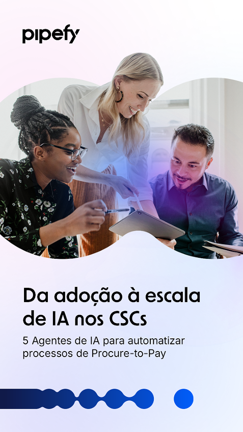 Da adoção à escala de IA nos CSCs: 5 Agentes de IA para automatizar processos de Procure-to-Pay